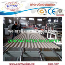 300kg/h Leistung der Kunststoff PVC gewellten Dach Blatt Maschine